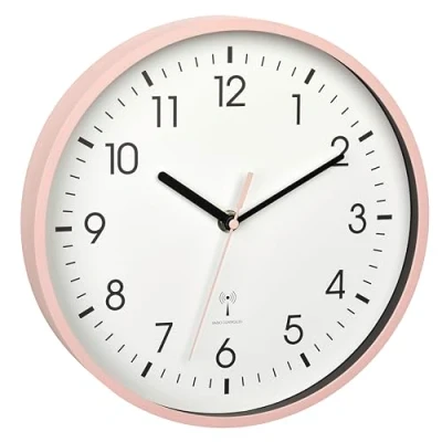 Immagine di TFA Dostmann 60.3550.16 Radiocontrollato Orologio da parete 24.5 cm x 4.2 Rosa