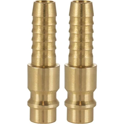 Immagine di Poppstar Raccordi per Aria Compressa DN 7,2 con Beccuccio Tubi da 8 mm, Set 2 Pezzi