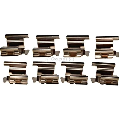 Immagine di JP GROUP 1163750310 Kit accessori, Pastiglia freno VOLKSWAGEN: GOLF 6, MERCEDES BENZ: Sprinter 3.5 T Van, FIAT: Grande Punto Hatchback mister auto,
