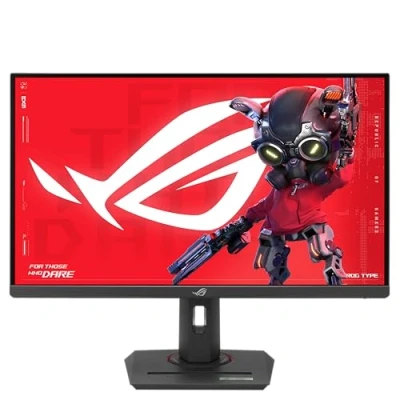 Immagine di ASUS ROG Strix XG27UCG Dual mode Monitor Gaming da 27 pollici 3840x2160 4K 160Hz / FHD 320Hz, Tempo di Risposta 1ms, Fast IPS Extreme Low Motion Blur Sync, USB Type C, G HDR, Aura Nero
