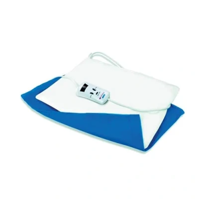 Immagine di Termoforo Elettrico Universale Piccolo con Fodera 40x30 cm Potenza di 110 W e 4 Livelli Riscaldamento Cuscino Termico Prodotto in PVC Cotone 100% Pekatherm U20P