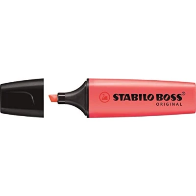 Immagine di STABILO Evidenziatore originale Boss 70/40, penna singola, rosso