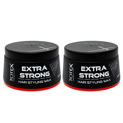 Immagine di Totex Hair Styling Wax (2er Pack) Cera Per Capelli (Extra Strong)