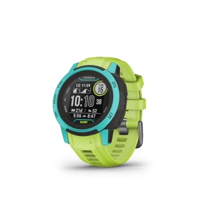 Immagine di Garmin Instinct 2S Surf, Smartwatch, 40mm, Autonomia 21 giorni, Windsurf, Kitesurf, +30 app, GPS, Cardio, SpO2, Activity Tracker 24/7, Connect IQ (Waikiki) (Ricondizionato)