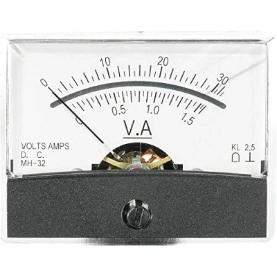 Immagine di Strumento di misura analogico da pannello VOLTCRAFT AM 60X46/30V/1,5A/DC 30 V/1,5 A N/A