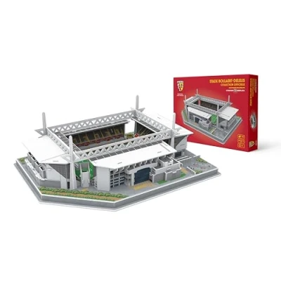 Immagine di Megableu Stade 3D Bollaert Rc Lens Puzzle, Colore Grigio/Rosso/Giallo, 31Lx22,8l, 678297