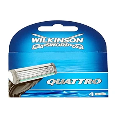 Immagine di Wilkinson Sword RICARICHE QUATTRO PLUS Pack 4 lame per uomo