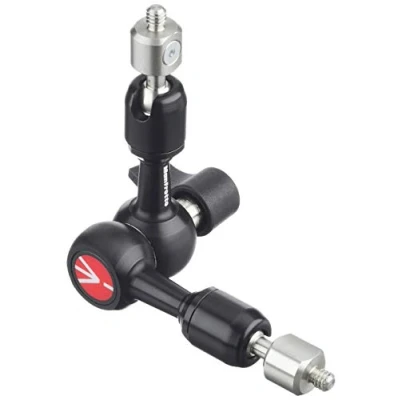Immagine di Manfrotto 244MICRO Braccetto Frizionato 244, Dimensione Base 15 cm, Nero