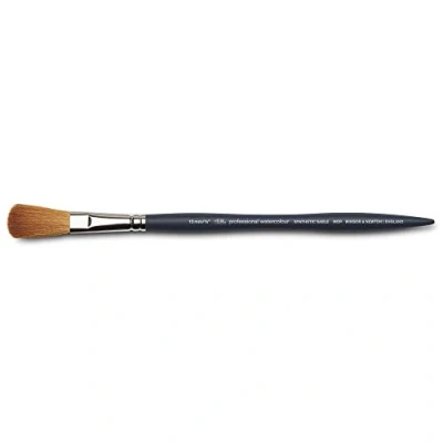 Immagine di Winsor &amp; Newton 5011413 Pennello professionale per acquerelli, con fibre sintetiche, manico ergonomico, durevole e indeformabile, corto Mop 1/2&quot;