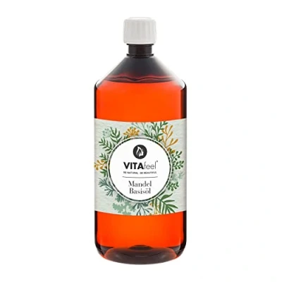 Immagine di Meavita Olio di Mandorle Base Puro al 100%, 1 Confezione (1 X 1000 Ml) ml