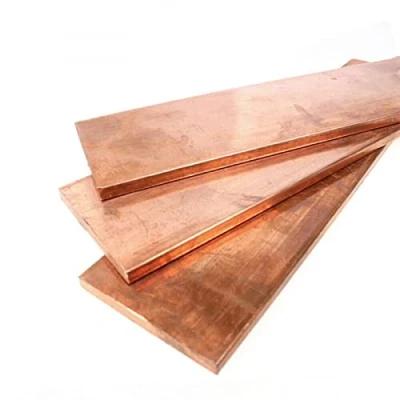Immagine di 1 pezzo di anodo rame puro, 1,5 x 10 250 mm 99% ad alta purezza, foglio puro per placcatura in e