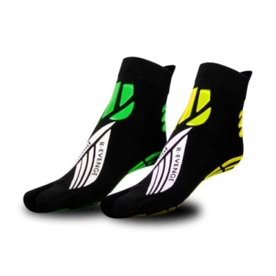 Immagine di R EVENGE Kit 2 Calze Functional 1 Finger, ideato per l’Allenamento Funzionale e in Sospensione, l’Antigravity il Power Yoga. (IT, Numero, 34, 37, Regular, Multicolore)