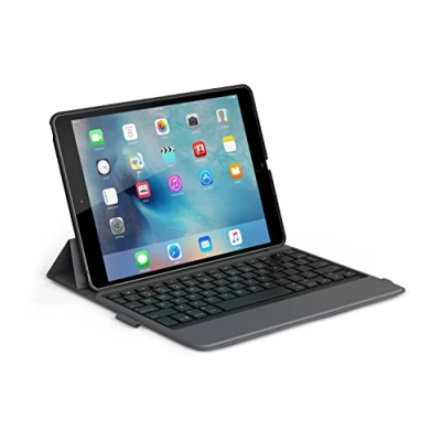 Immagine di ZAGG ID8MBN BB0 Custodia a libro Messenger con tastiera, per Apple iPad Pro 9,7&quot;, non retroilluminata, colore: Nero