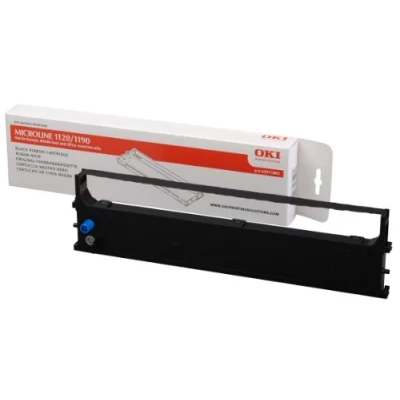 Immagine di OKI Nastro a inchiostro 43571802 originale ML1120 ML1190, adatto per dispositivi del produttore: nero, 1 pezzo
