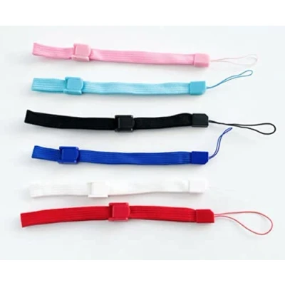 Immagine di GGZone 6 pz mano corda da polso cinghie cordino per Wii PSP DS 3DS telecomando Move Controller