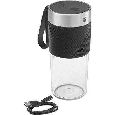 Immagine di WMF Kitchen Minis Mix on the Go, Frullatore personale portatile, ricaricabile, 300 ml, senza fili, batteria di lunga durata, silenzioso, funzioni sicurezza avanzate