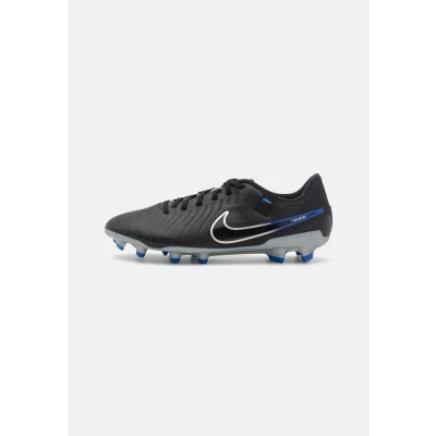 Immagine di Nike Performance Legend 10 Academy FG/MG Scarpe da calcetto con tacchetti, Uomo, Taglia: 38, Black/chrome/hyper royal Finta pelle / tessuto