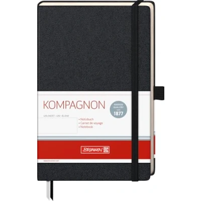Immagine di Brunnen Kompagnon Taccuino a pagine bianche (misura 20), 96 pagine, 12,5 x 19,5 cm, nero