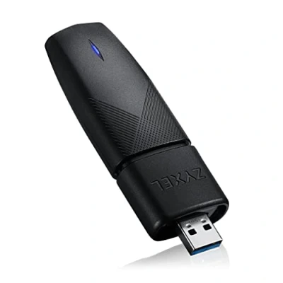 Immagine di Zyxel Chiavetta USB WiFi 6 AX1800: supporta MU MIMO, OFDMA per un&#039;esperienza di rete senza ritardi. Sicurezza avanzata grazie alla crittografia WPA2/WPA3 [NWD7605]