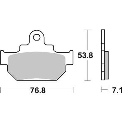 Immagine di TRW Organic Allround MCB550 Kit pastiglie freno