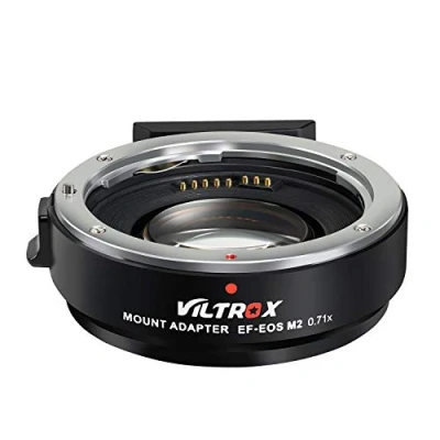 Immagine di VILTROX EF EOS M2 Autofocus 0.71x Speed Booster Obiettivo Adattatore per Canon a M Mount Fotocamera M3 M5 M6 M10 M50 M100