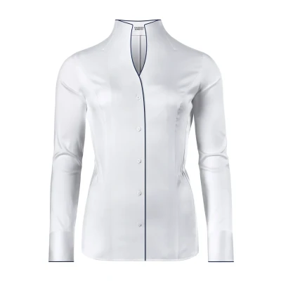 Immagine di Vincenzo Boretti Stretch Camicia, Donna, Taglia: 40, Weiß