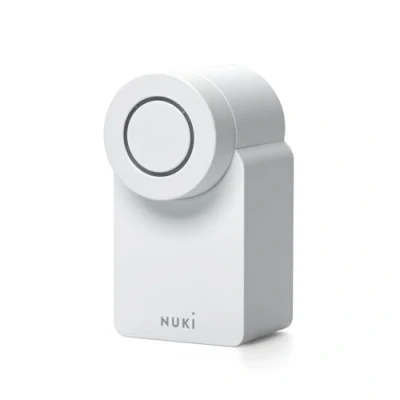 Immagine di Nuki smart Lock Go con Bluetooth, Wi Fi &amp; Matter, Serratura elettronica che trasforma lo smartphone in chiave, accesso senza chiavi, retrofit cambiare cilindro