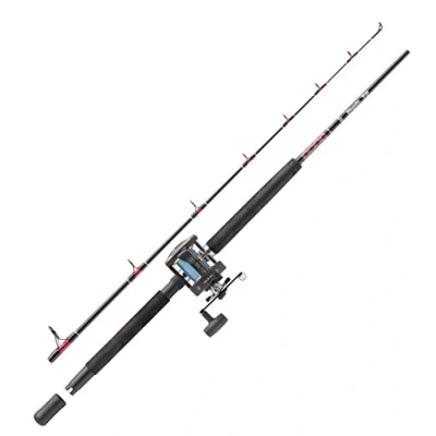 Immagine di Abu Garcia Muscle Tip 2 Sections Boat Combo Set RH 1,80m (15 40lb) Canna da barca