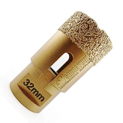 Immagine di SHDIATOOL Diamond Drill Core Bit Daimeter 32mm per la perforazione a secco di marmo granito porcellana