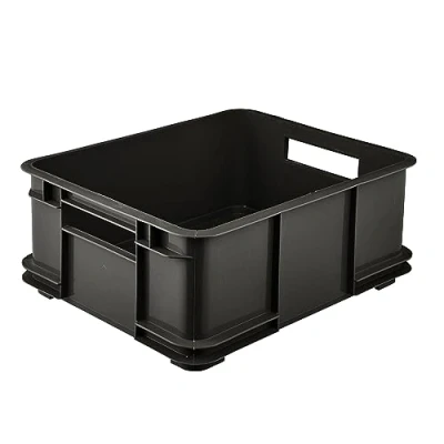 Immagine di keeeper Contenitore con Impugnature Laterali, Euro Box L, Procyclen, 20,5 Bruno Eco Line, Grigio Grafite