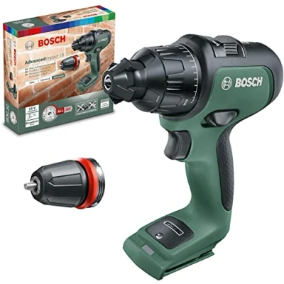 Immagine di Bosch Home and Garden AdvancedImpact 18 (HMI), 06039B5104, Trapano Battente Avvitatore brushless, 1 batterie al Litio, V, Design 2019, Verde Pallido, 5,8 x 16,9 22,4
