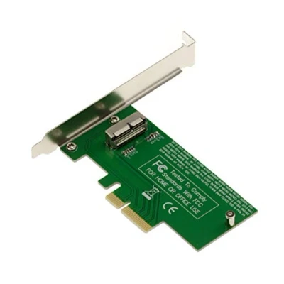 Immagine di KALEA INFORMATIQUE Scheda controller PCIe per MAC SSD 2013 2014 2015 2016 2017 2018 con 12+16 pin (MD711 MD712 MD760 MD761 ME864 ME865 ME866 ME293 ME294 ME874 ...) PCI EXPRESS x4