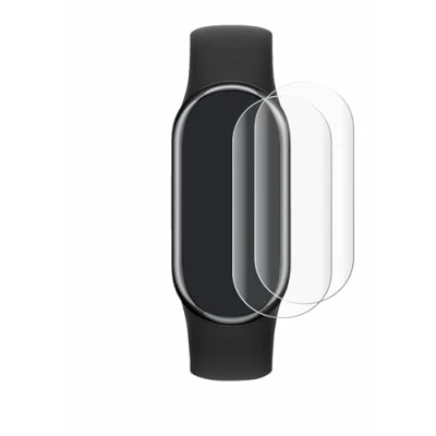 Immagine di brotect Pellicola Copertura Completa per Xiaomi Mi Smart Band 8 (2 Pezzi) Full Cover 3D Curvo