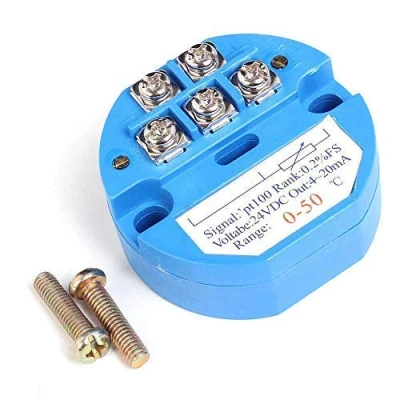 Immagine di Sensore isolato, 4 20MA RTD PT100 SBW Modulo trasmettitore misuratore di temperatura 0 100 ℃/ 50 150 ℃/0 200 500 400 250 30 60 ℃ (0 ℃).