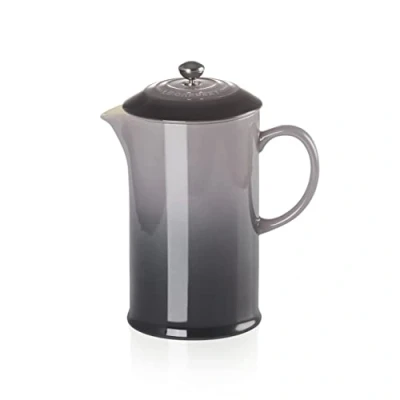 Immagine di Le Creuset Coffee Press in gres vetrificato con Pressa Acciaio Inox, 1 L, Flint, 91028200444000