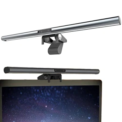 Immagine di XINBAOHONG Screenbar E Reading LED Computer Monitor luce Task Lamp, Luci da gioco, Lampada ufficio USB con retroilluminazione, Luminosità regolabile/Temperatura di colore lettura