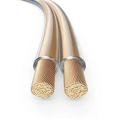Immagine di PureLink Cavo per diffusori 2x1,5 mm² (filo 99,9% OFC rame pieno 0,10 mm) HiFi da 15 m, trasparente