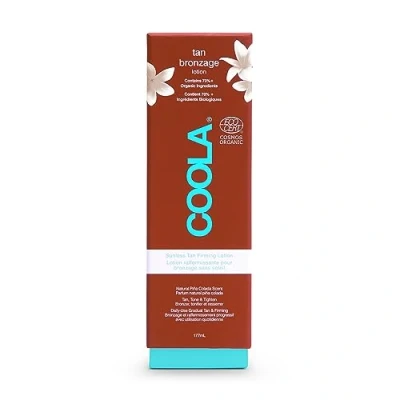 Immagine di Coola Lozione rassodante graduale Sunless Tan, 70% Biologico Finta Abbronzatura, Realizzato con Olio di Baobab e Burro Karitè, 177 ml
