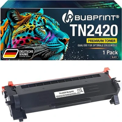 Immagine di Bubprint XXL Cartuccia Toner 6000 Pagine compatibile per Brother TN 2410 2420 DCP L2510D L2530DW L2550DN HL L2310D L2350DW L2370DN L2375DW MFC L2710DN DW L2730DW L2750DW Nero