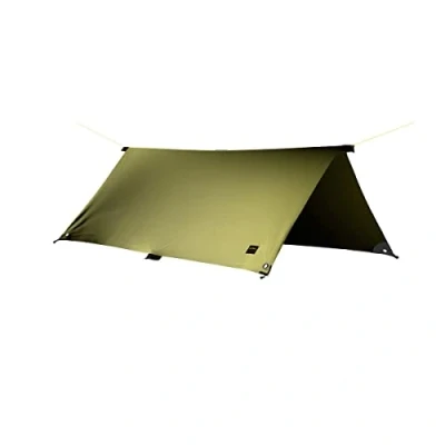 Immagine di Tatonka Tarp 2, Tenda Parasole Unisex Adulto, Oliva Chiaro, 285 x 300 cm
