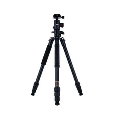 Immagine di Rollei C5I MAKRO PRO I Carbon Treppiede Nero Testa a sfera 3D Monopiede Supporto per Smartphone Piastra sgancio rapido Colonna centrale girevole 90