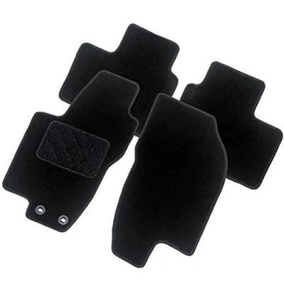Immagine di AutoStyle TM VW550 Set tappetino Tessile anteriore e posteriore 4 nero