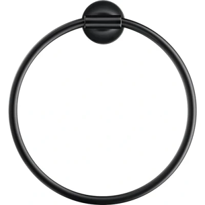Immagine di Duravit Starck T Anello Asciugamano, Ottone, Nero Opaco, Taglia Unica