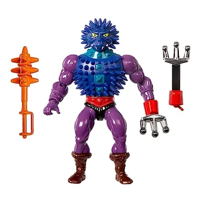 Immagine di Masters of the Universe Origins Personaggio Spikor Ascesa degli Snake Men, action figure da collezione con accessorio combattimento e mini fumetto, giocattolo per bambini, 6+ anni, HKM79