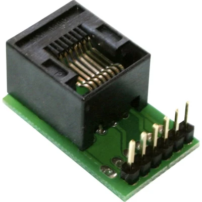 Immagine di TAMS Elektronik S88 A SL 44 09200 01 C Spina adattatore S 88 6 poli assemblato