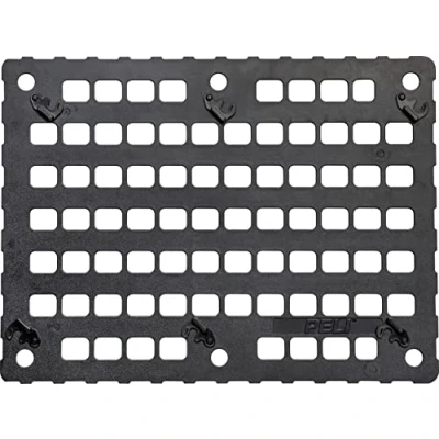 Immagine di PELI MOLLE Con Tecnologia EZ Click, Accessorio Valigia Peli1560, Organizer Coperchio Rimovibile Multiuso Per Alloggiare Le Borse Molle, Colore: Nero