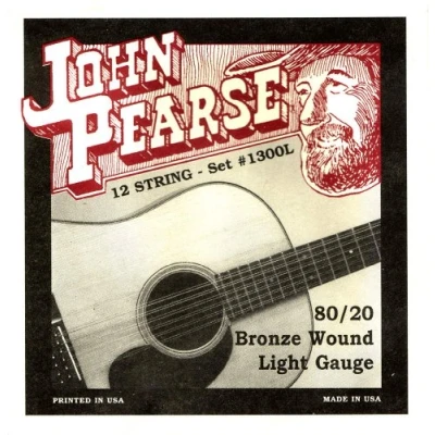 Immagine di John Pearse GR59013 Corde per Chitarra a 12Corde, Light Gauge