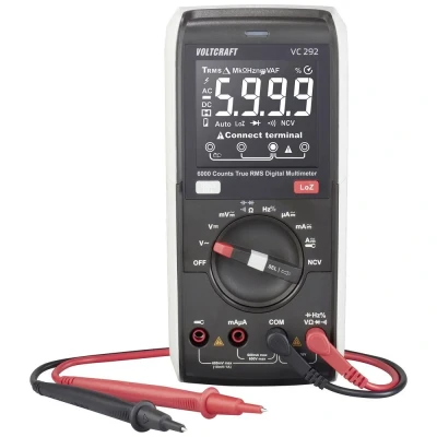 Immagine di VOLTCRAFT VC292 Multimetro portatile digitale CAT III 600 V Display (Counts): 6000