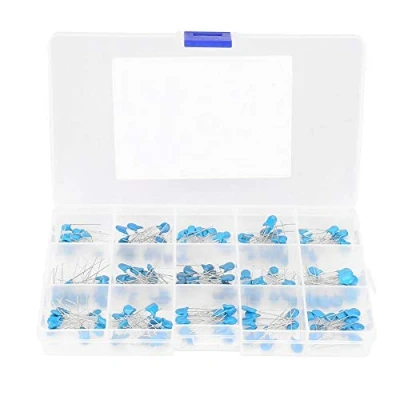 Immagine di 180 Pezzi Kit Condensatori Ceramici ad Alta Tensione 100pF 10000pF 15 Valore 1kV Assortimento di