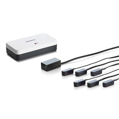 Immagine di Ripetitore Infrarossi Marmitek Invisible Control 6 Dispositivi in ​​un Armadio Chiuso Compatibile Con Tutti i Decoder TV Europei Ricevitore Extra Piccolo Emettitori a LED (adesivi)